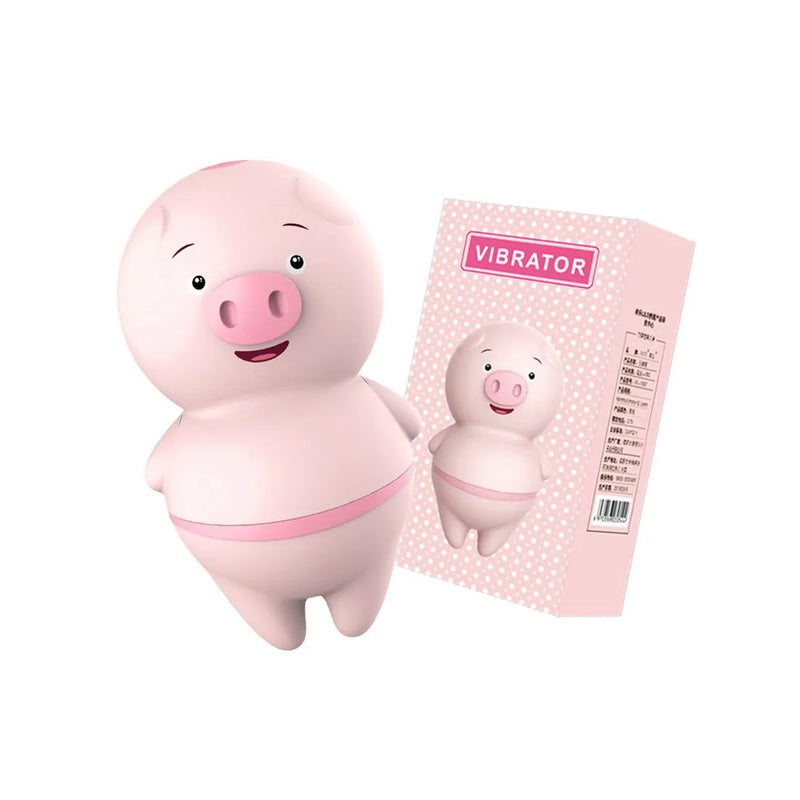 Estimulador Clitoriano Vai e Vem em Formato de Porco