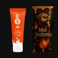 Kit MyFire - Gel Excitante Eletrizante que Esquenta + Mel da Sedenta