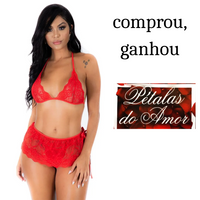 Fantasia Mini Assanhadinha - Petalas de brinde