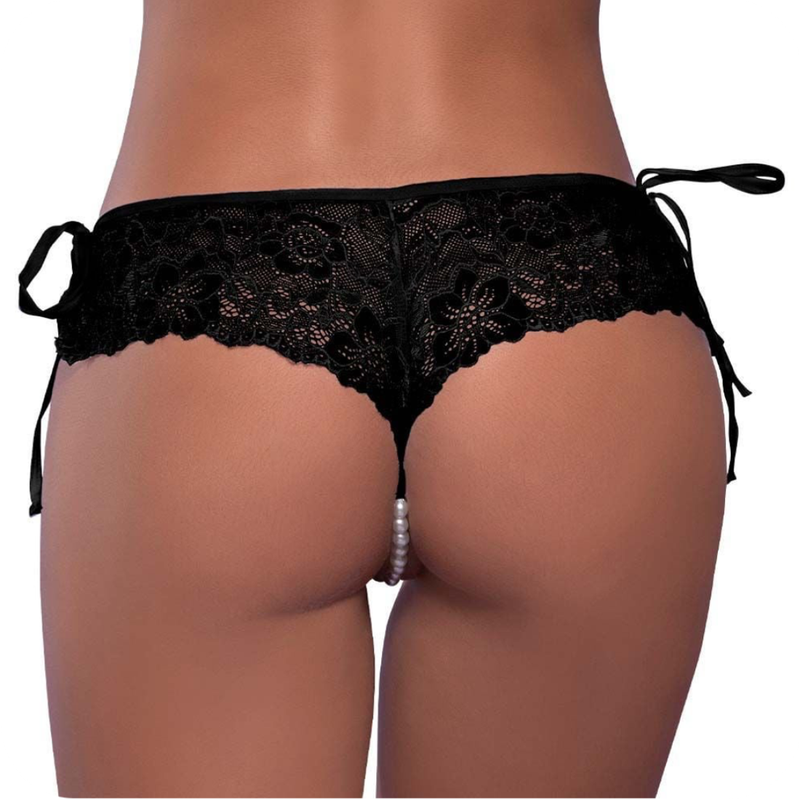 Calcinha Tailandesa Rendada Pérolas