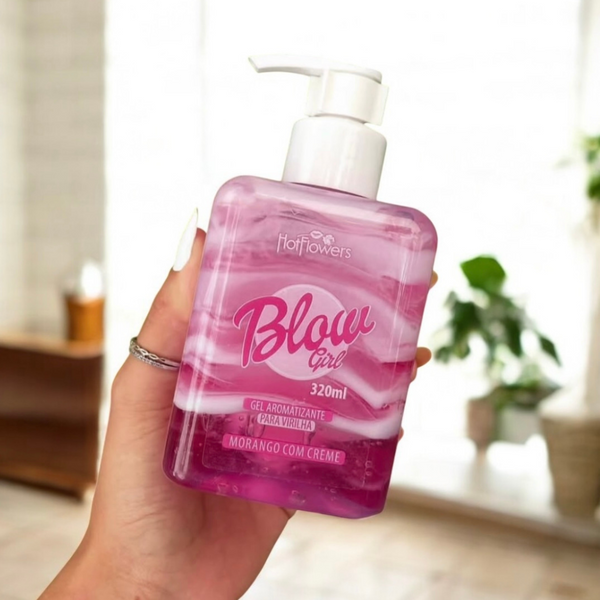 Blow Girl Gel Aromatizante Beijável Para Virilha 320ml
