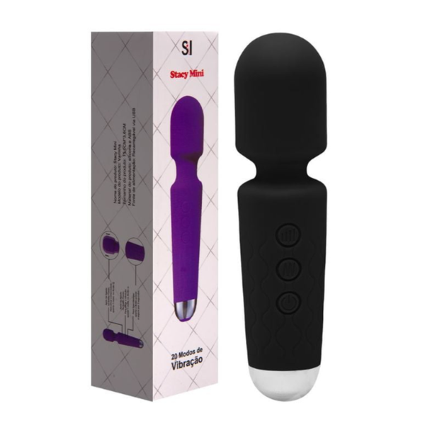 Varinha Mágica Recarregável - 20 modos de vibração