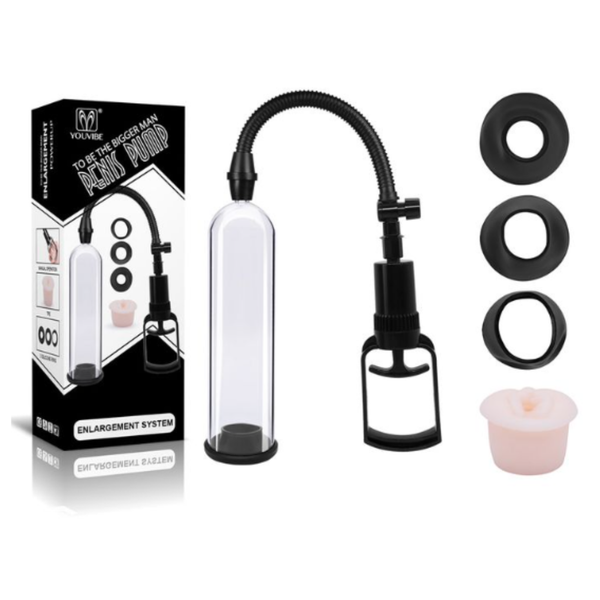 Bomba Peniana 4 Anéis Penis Pump