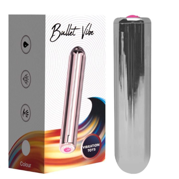 Cápsula Vibrador Recarregável 9 Vibrações