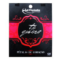 Pétalas de Coração Vermelho Aromáticas em Cetim