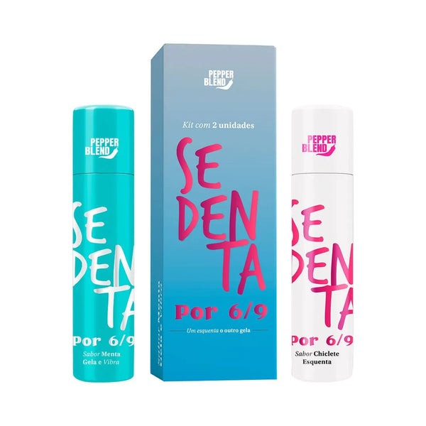 Sedenta Por 69 Kit Gela, Vibra e Esquenta