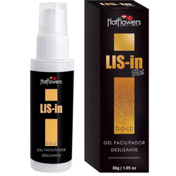 Gel Lubrificante Dessensibilizante Anal Lis-in – Hot Flowers (30g)