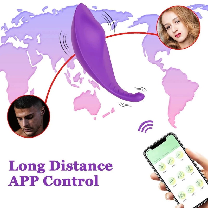 Vibrador de Calcinha Rupee com Controle por App no Celular