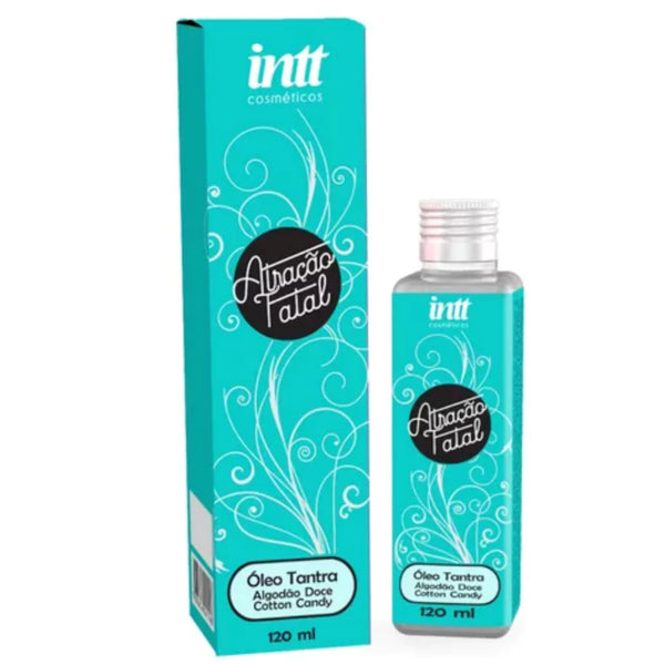 Óleo Corporal Tantra Atração Fatal Algodão Doce 120ml Intt